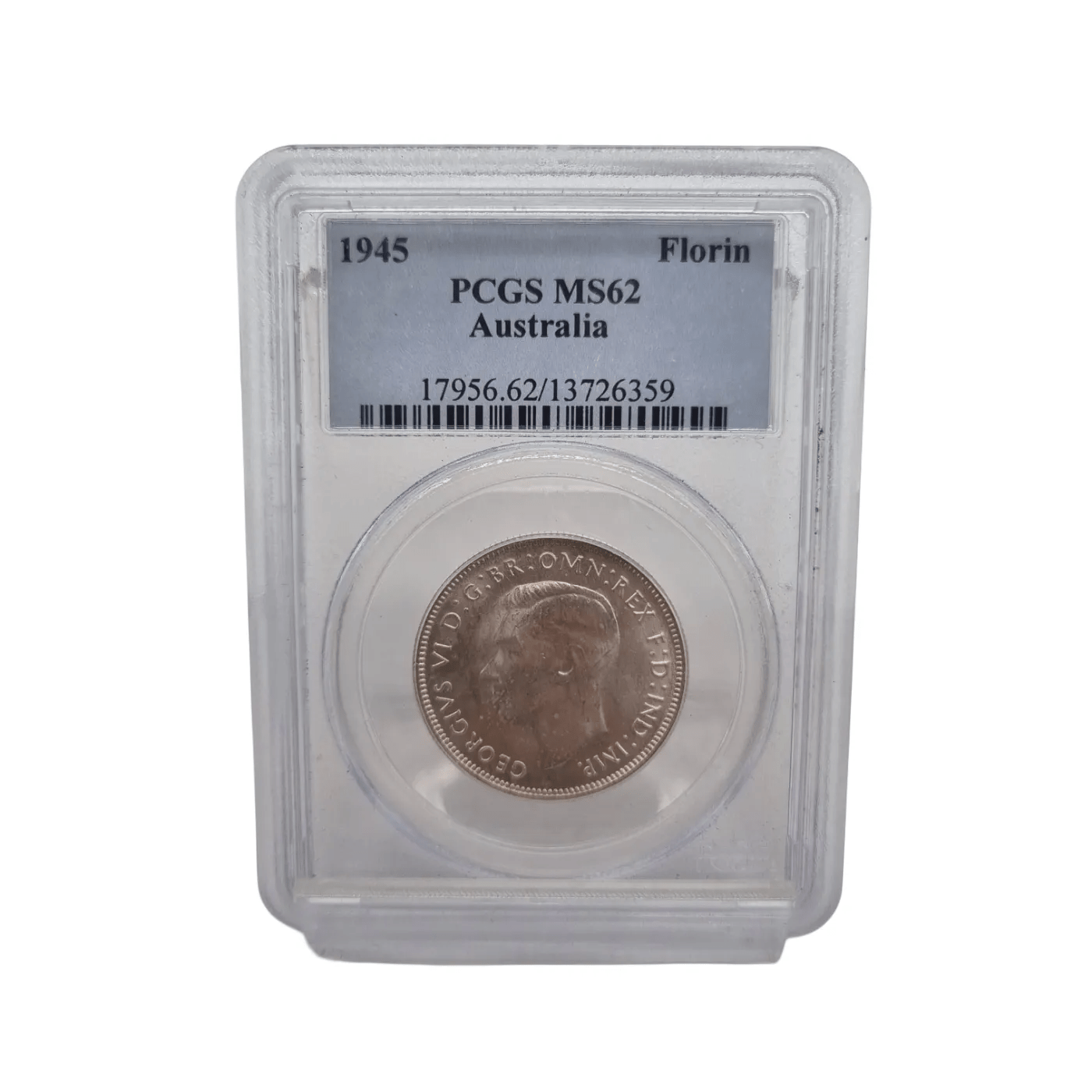 1945 Florin Coin – PCGS Graded MS62 (WR 1344493)