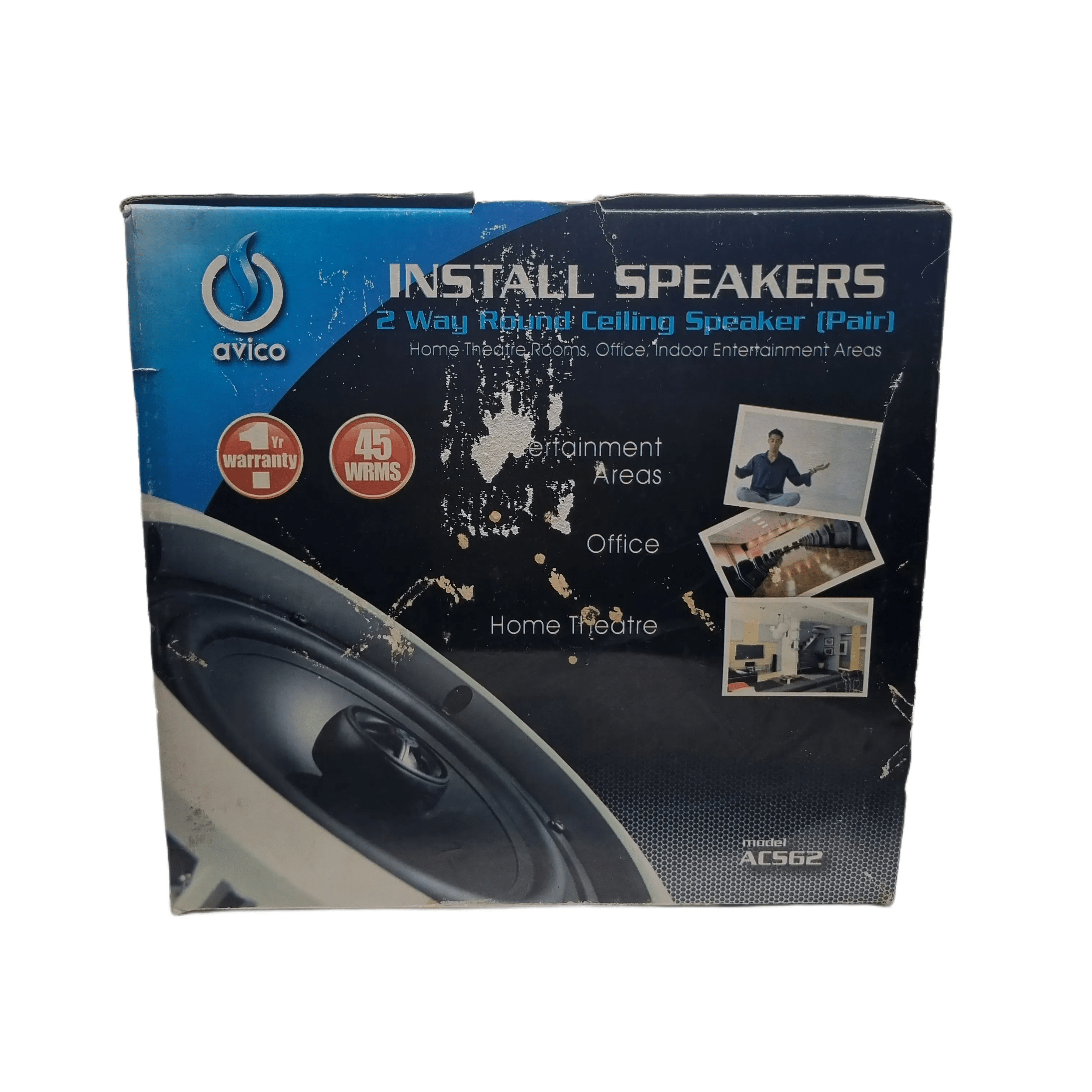 AVICO 6.5 Inch 2 Way Ceiling Speakers (ACS62)