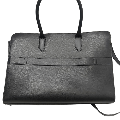 Oroton Handbag Muse 15 Worker Tote with laptop sleeve Black