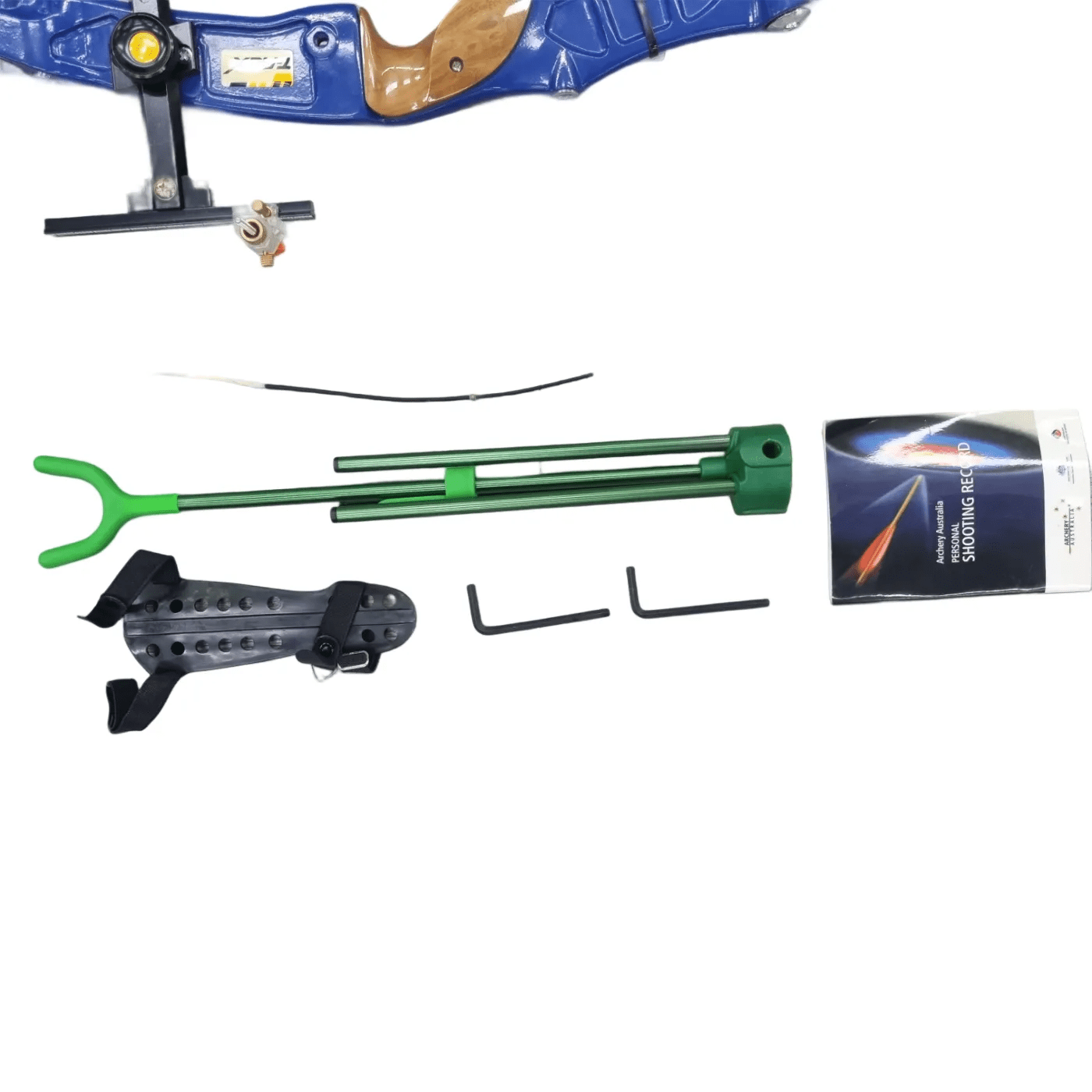 T-Rex KAP Challenger Spirit Recurve Bow With Removable Limbs + Bag + 12 Arrows + Accessories *PICK UP ONLY*