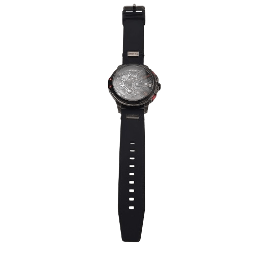 Mens Black Mechanical Police Watch JQ20030 (NA 1345979)