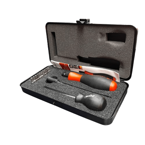 Wiha TorqueVario-S Adjustable Torque Screwdriver Set Like New