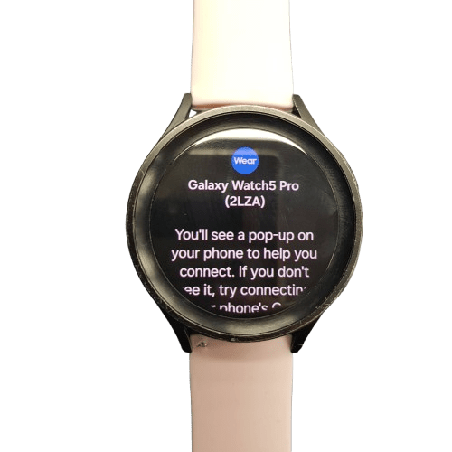 Samsung Galaxy Watch5 Pro SM-R925F Pink Band and Charger Included