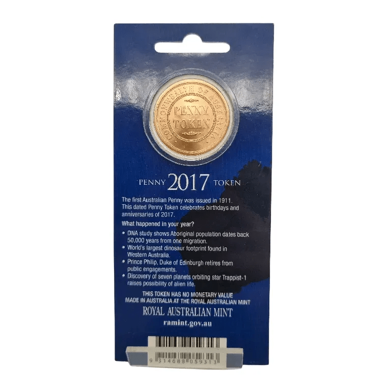 2017 Australian Penny Token