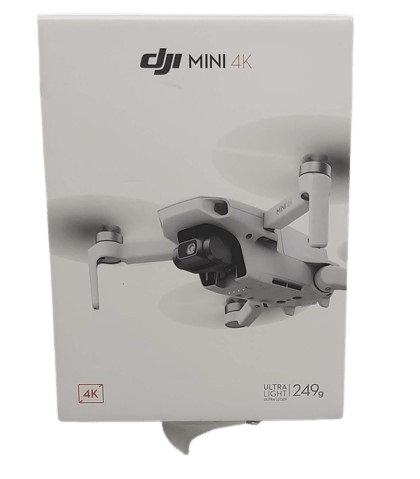 DJI Drone Mini 4K Grey With Box + Remote + Charging Cables + Adaptor + Manual (NA)