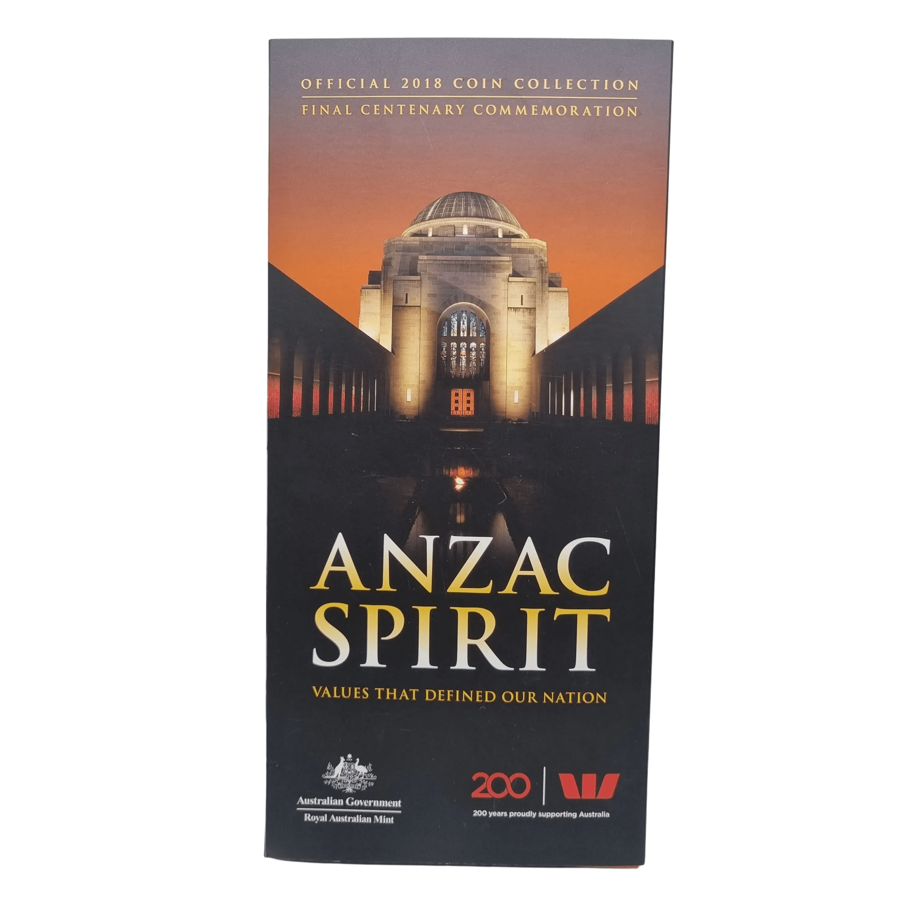 Royal Australian Mint: ANZAC Spirit Official 2018 15 Uncirculated 20 & 50 Cent Coin Collection In Folder