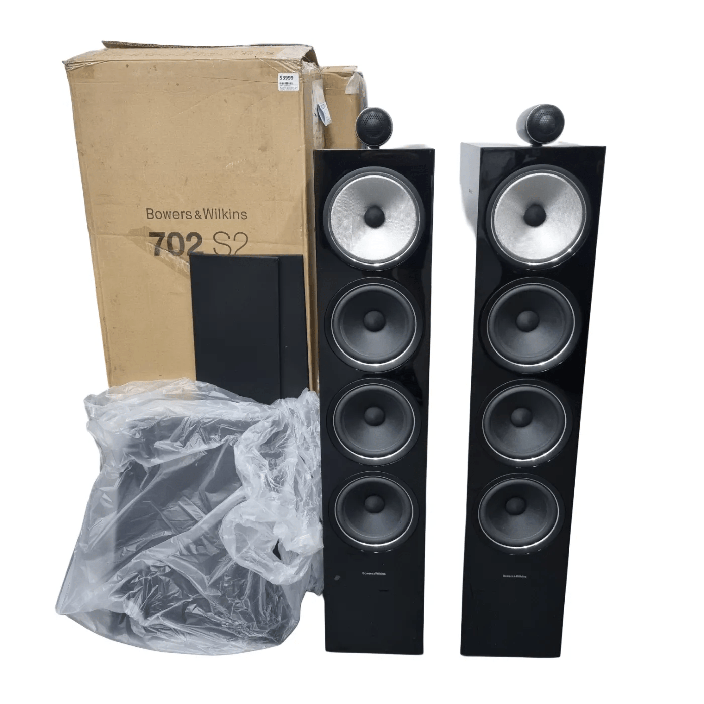 Bowers & Wilkins 702 S2 Speakers With Box **Pick Up Only**