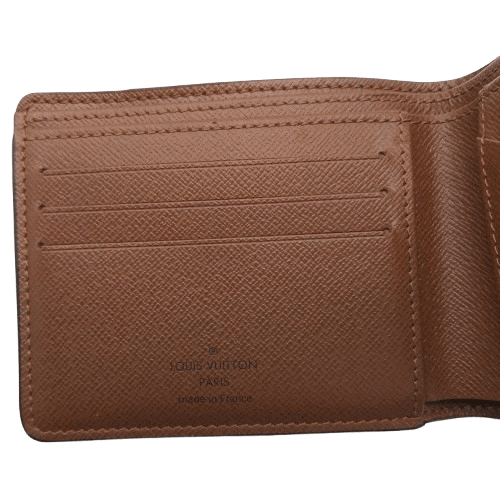 Mens Louis Vuitton Multiple Wallet Engraved SS – With Authenticity Certificate