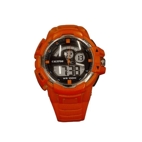 Calypso Watch Mens K5767/1 Orange Rubber Band (GE)