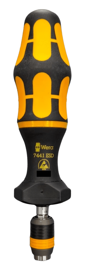 Wera 7441 ESD Torque Screwdriver Handle Like New