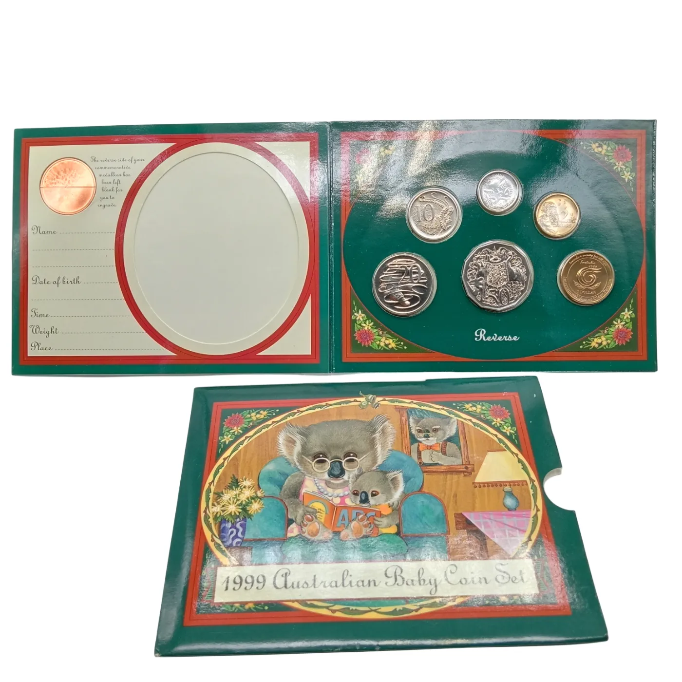 1999 AUSTRALIAN BABY COIN SET – SILVER  (WR 1348560)
