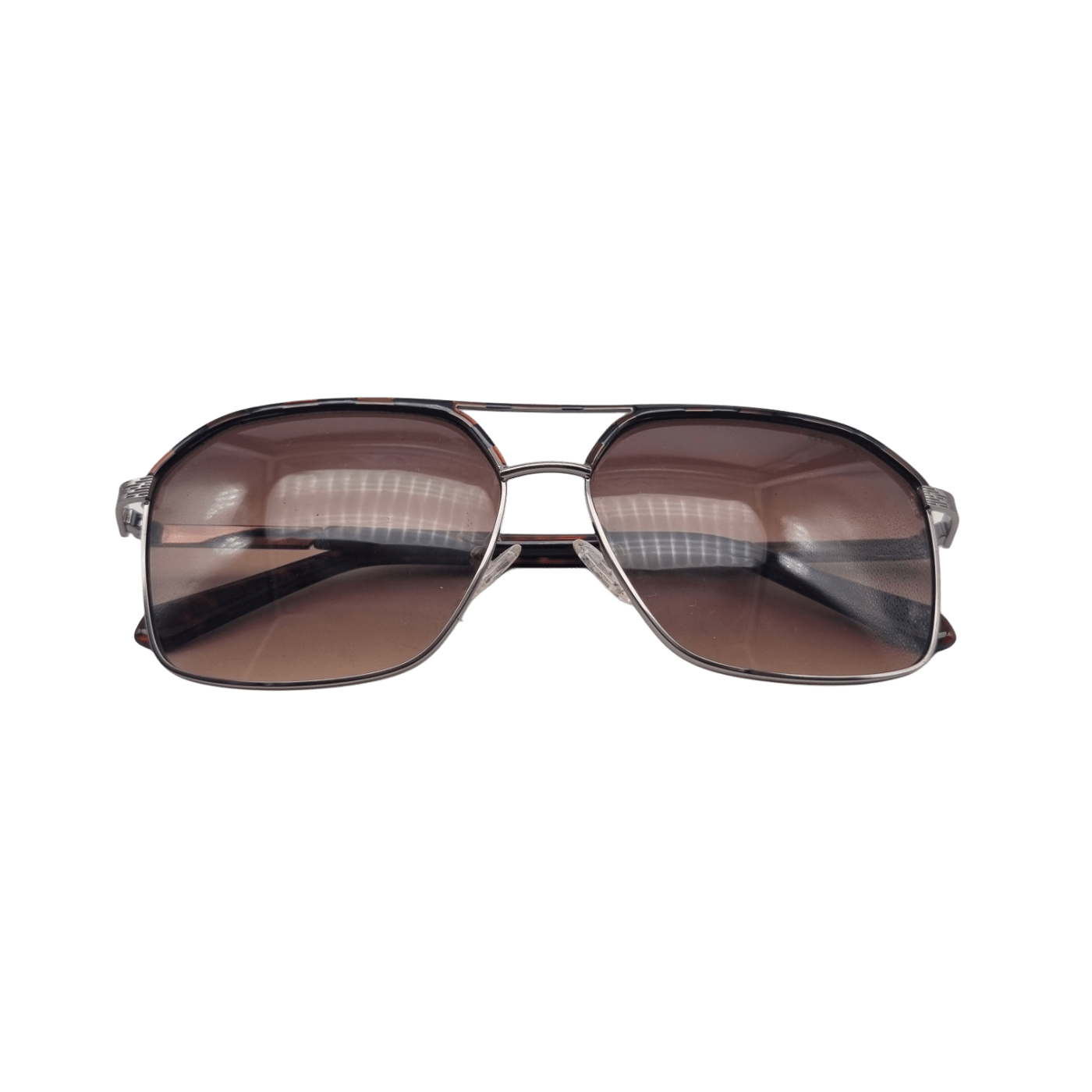 Guess GF5081 Shiny Light Nickletin / Gradietn Brown sunglasses + Softcase
