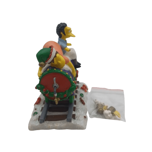 Christmas Express Collection – The Simpsons Sculpture: Christmas at Moe’s | With Certificate of Authenticity