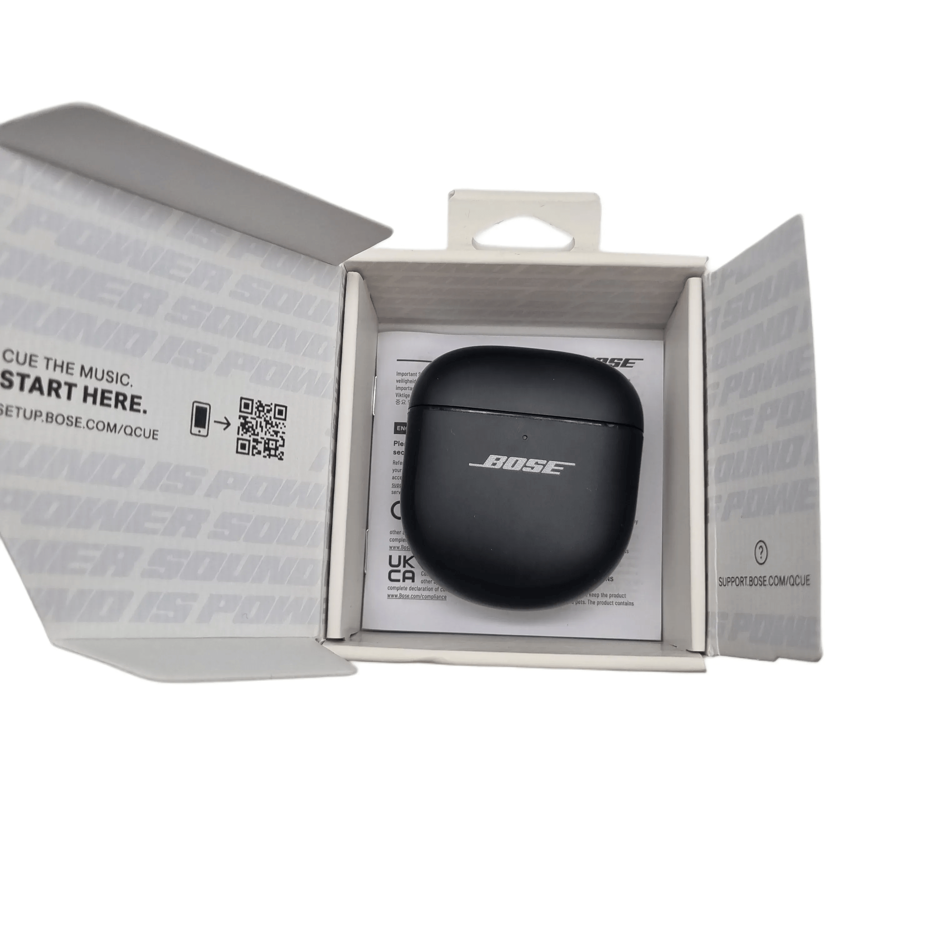 Bose QuietComfort Ultra Wireless Noise Cancelling Earbuds With Box