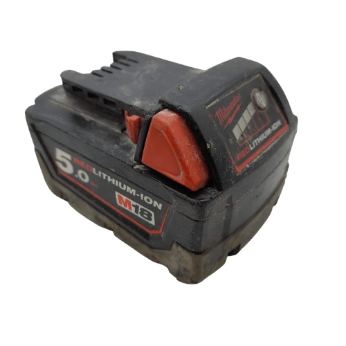 Milwaukee 5.0 Ah Battery 18V Worn Condition