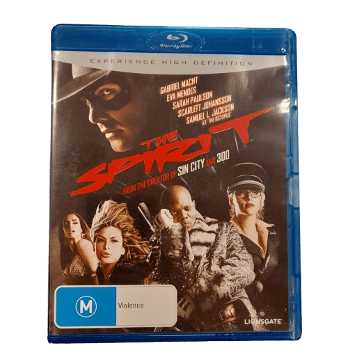 The Spirit (2008) Bluray, Excellent Condition, With Case, Small Crack Inside Cover Of Case