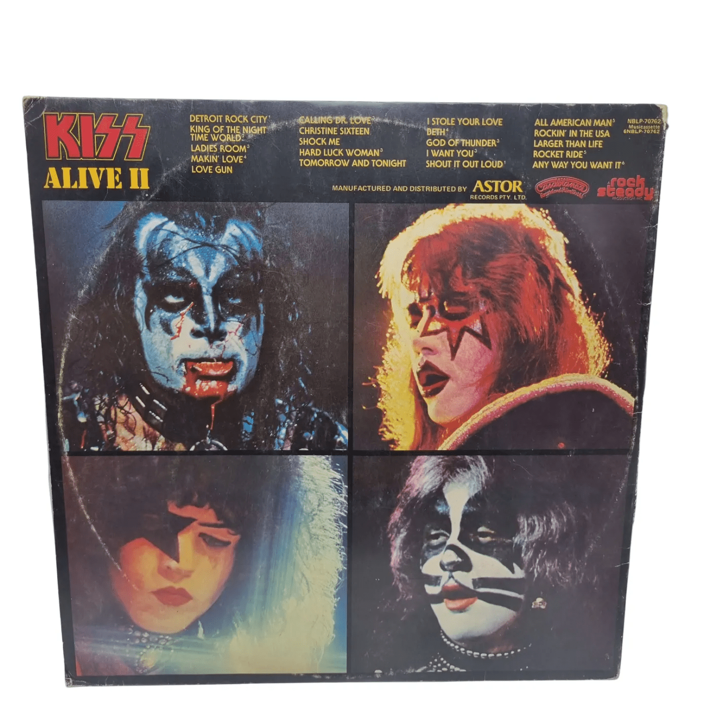 KISS Alive II Vinyl Record