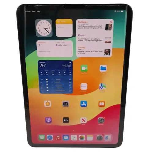 Ipad Pro 11″ M4 256GB WIFI/5G Space Black (A2837) – Battery Health: 100%