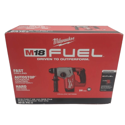 Milwaukee M18FH-0 18V Li-ion Cordless Brushless 26m SDS Plus Rotary Hammer Drill – Skin Only in box (NA – 1354455)