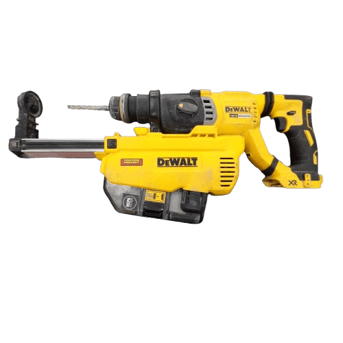 DeWALT 18V XR Li-ion Cordless Brushless SDS Plus Rotary Hammer With DeWalt DWH205DH-XJ Rotary Hammer HEPA Dust Extraction System
