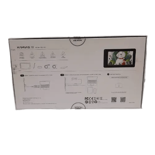Huion Kamvas 12 Drawing Canvas Pen Display Tablet WITH STAND
