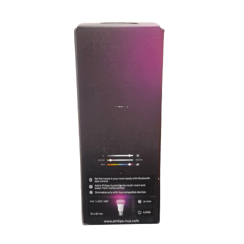 Philips Hue Bulb E27 15W RGB Like New In The Box (JN)