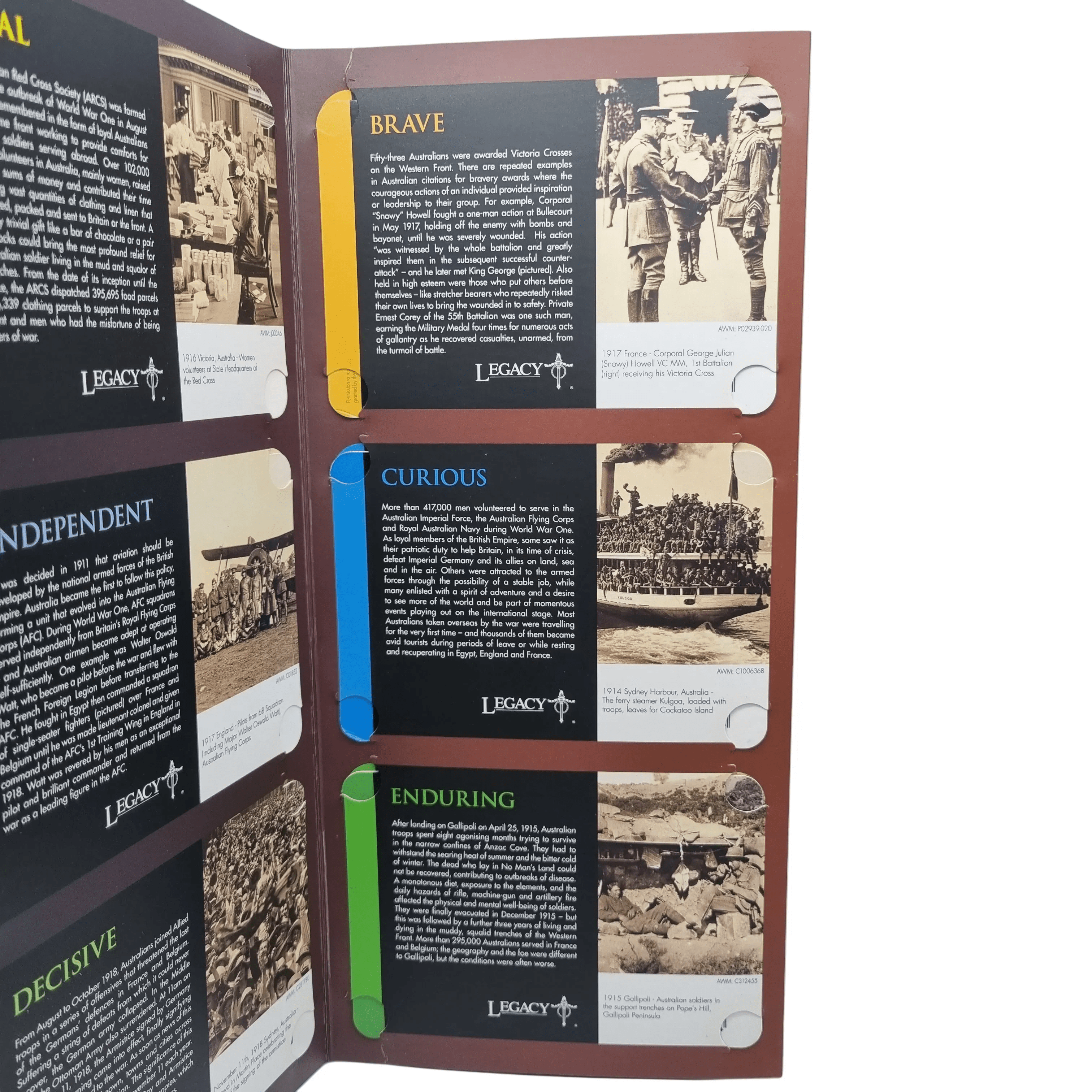 Royal Australian Mint: ANZAC Spirit Official 2018 15 Uncirculated 20 & 50 Cent Coin Collection In Folder
