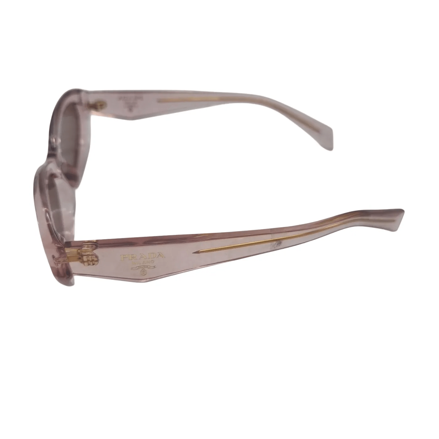 Prada SPR26Z Sunglasses – Clear Pink Elegance No Case