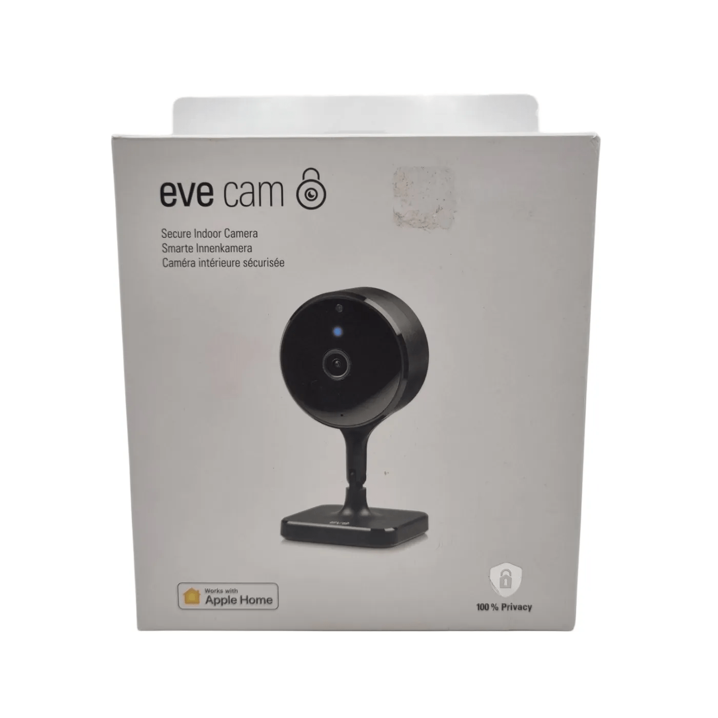 EVE Cam Indoor Security Camera – In Box with Charger – 1351494