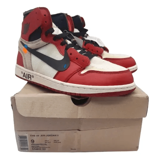 OFF-WHITE x Air Jordan 1 High OG Chicago In Box With Extra Laces