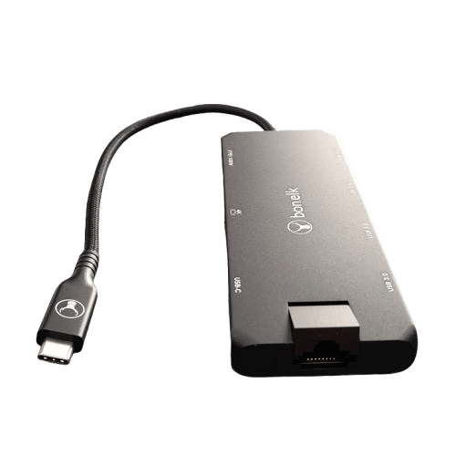 BONELK Long-Life USB-C to 8-in-1 Multiport Hub ELK-80053-R