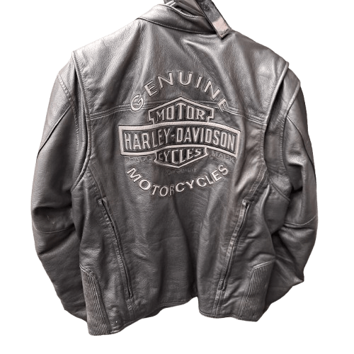 Genuine Harley-Davidson Leather Jacket Size Large Mens