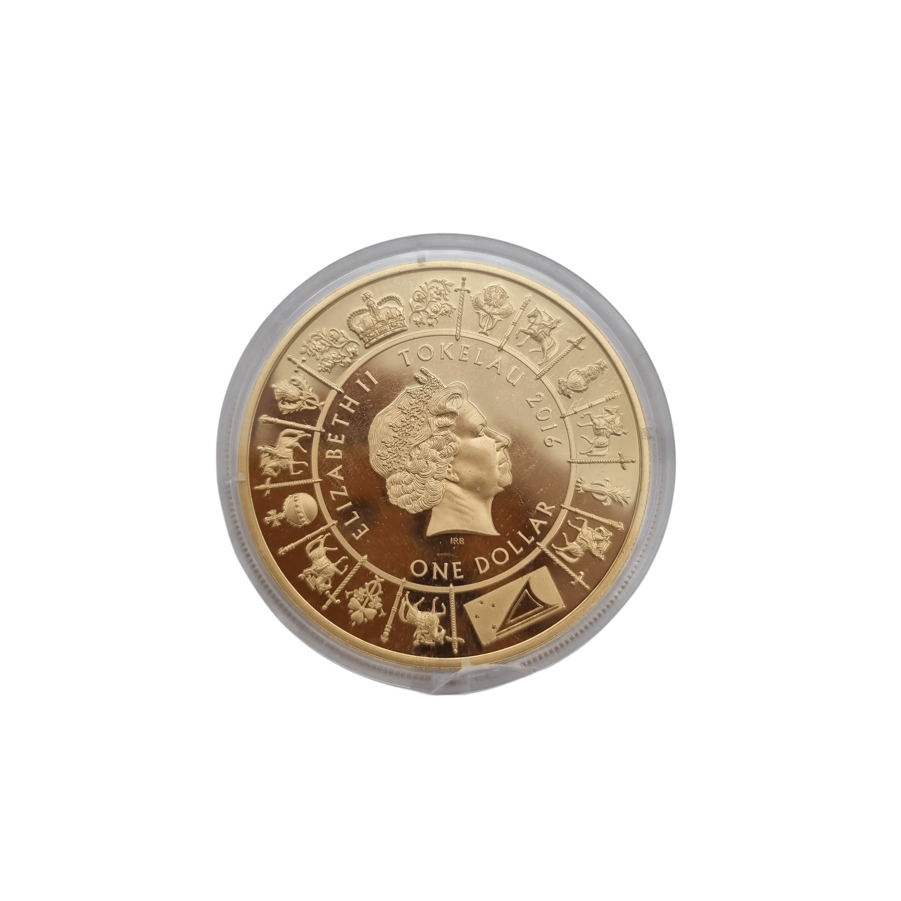 Tokelau 2016 $1 Coin – Queen Elizabeth II Coronation