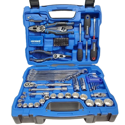 Kincrome 120 Piece Tool Kit Complete – Very Good Condition