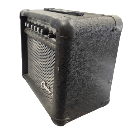 Casino G-15 15W Guitar Amplifier, Used Condition Some Damage To Sides (SHOWN), With 6.35mm Cable + 6.35-3.5mm Jack Adaptor (NA 1354045)