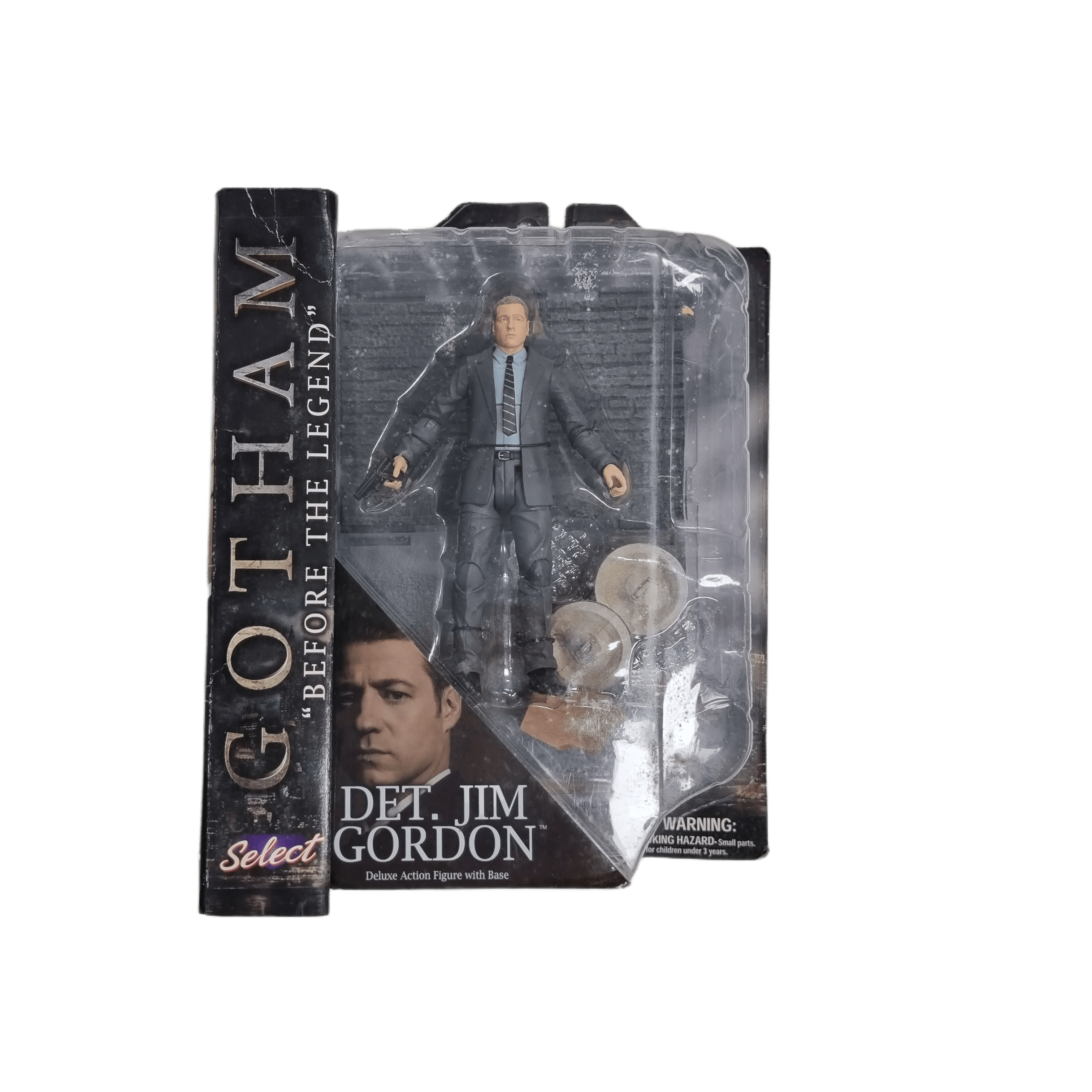 Diamond Select Toys Gotham: Jim Gordon 7″ Deluxe Action Figure With Base