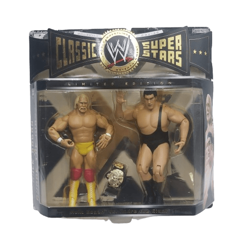 Classic WWE Super Stars ‘Hulk Hogan Vs Andre The Giant’ Like New In Box (NA1354741