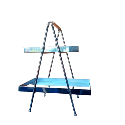 2 Tier Cake Stand with 2 Trays