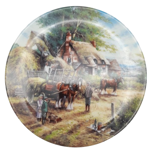 Wedgwood Making the Hayrick by Chris Howells Fine Bone China Collector’s Plate – Made in England
