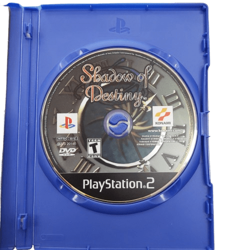 Playstation 2 Game Shadows Of Destiny, ESRB (American) Disc & Case, Good Condition With Case & Manual