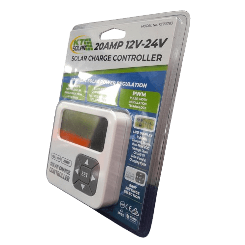 KT Solar 20A 12V PWM Solar Controller KT70783 (JN)