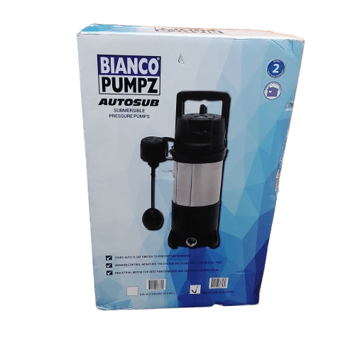 Bianco Pumpz Submersible Pressure Pump Like New In Box