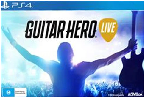 Guitar Hero Live Playstation 4 Game Good Condition No Manual