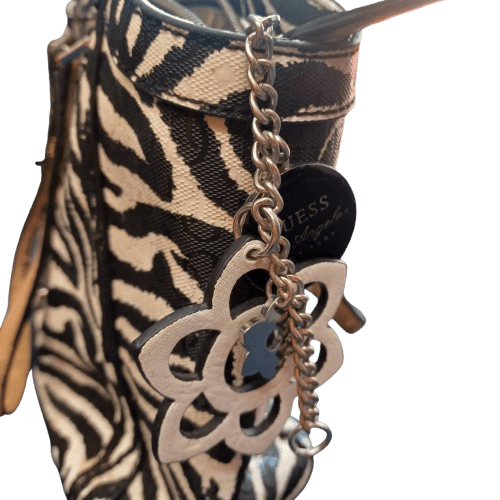 Ladies Guess SZ503533 Tote Bag, Zebra Print, Wear To Straps/Accents (WR 1344862)
