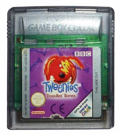 Tweenies Doodles Bones Nintendo Gameboy Color Cartridge – Good Condition In Hard Case (CP-1355497)