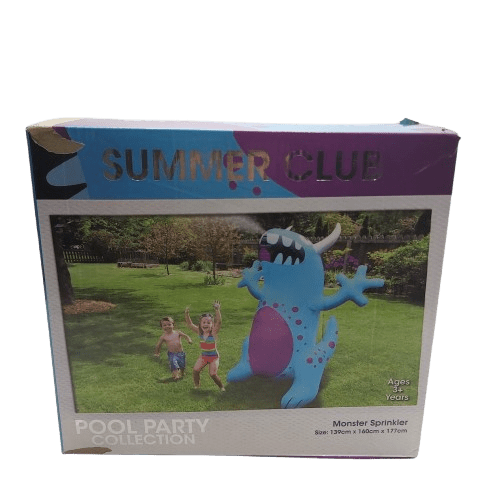 Summer Club Monster Sprinkler With Nozzle attachment