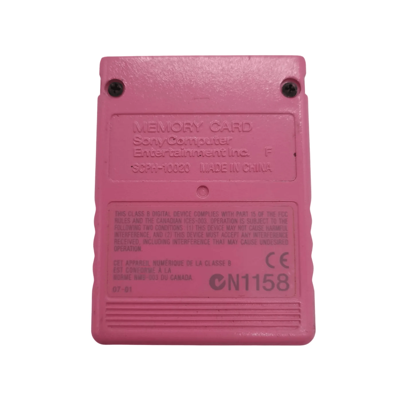 Sony Ps2 Memory Card Scph‑10020 Pink 8 Mb – WL 1350661