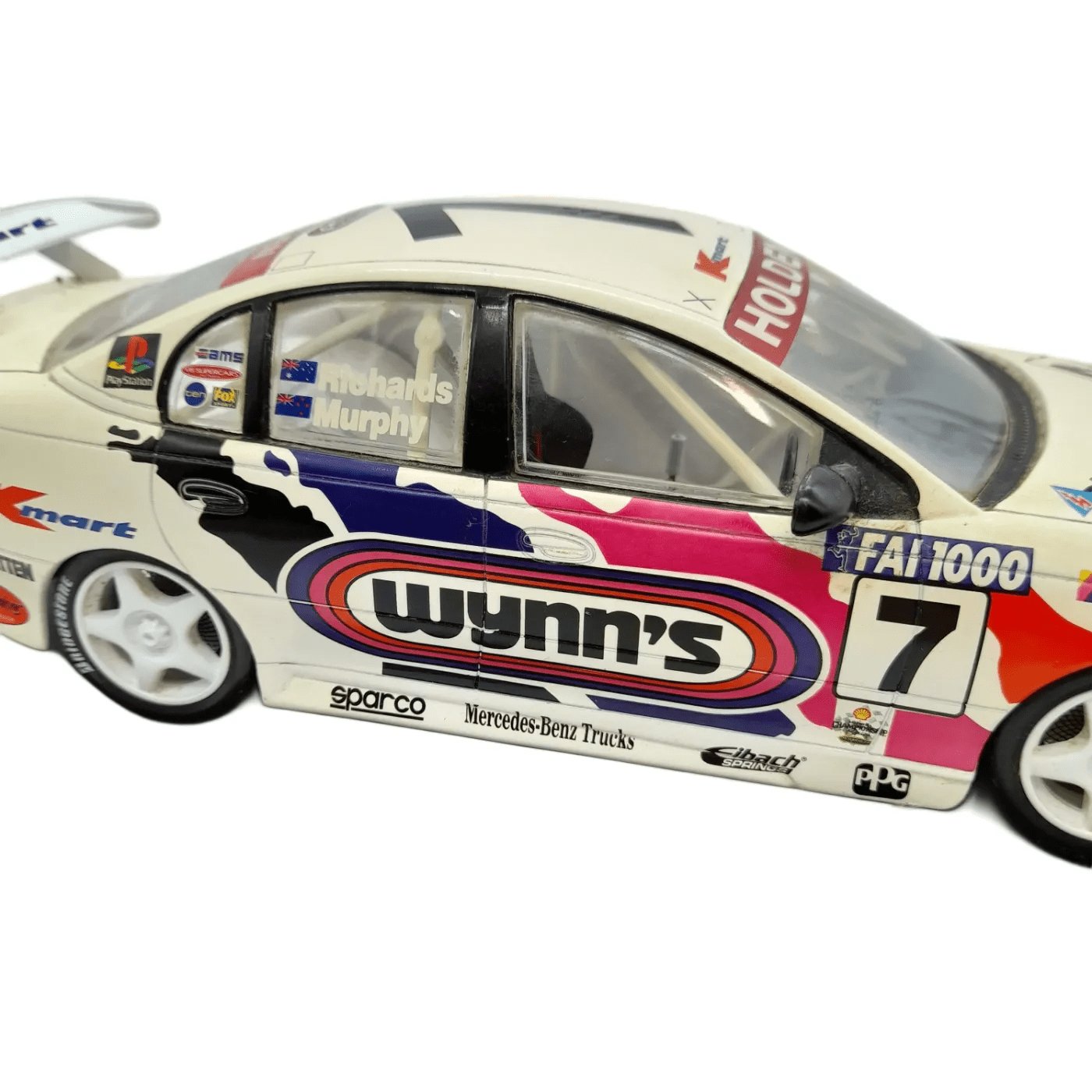 1999 1:18 Classic Carlectables Bathurst Winning Wynn’s Holden VT Commodore #7 Richards/Murphy *No COA Or Case/Box* (WL 1350990)