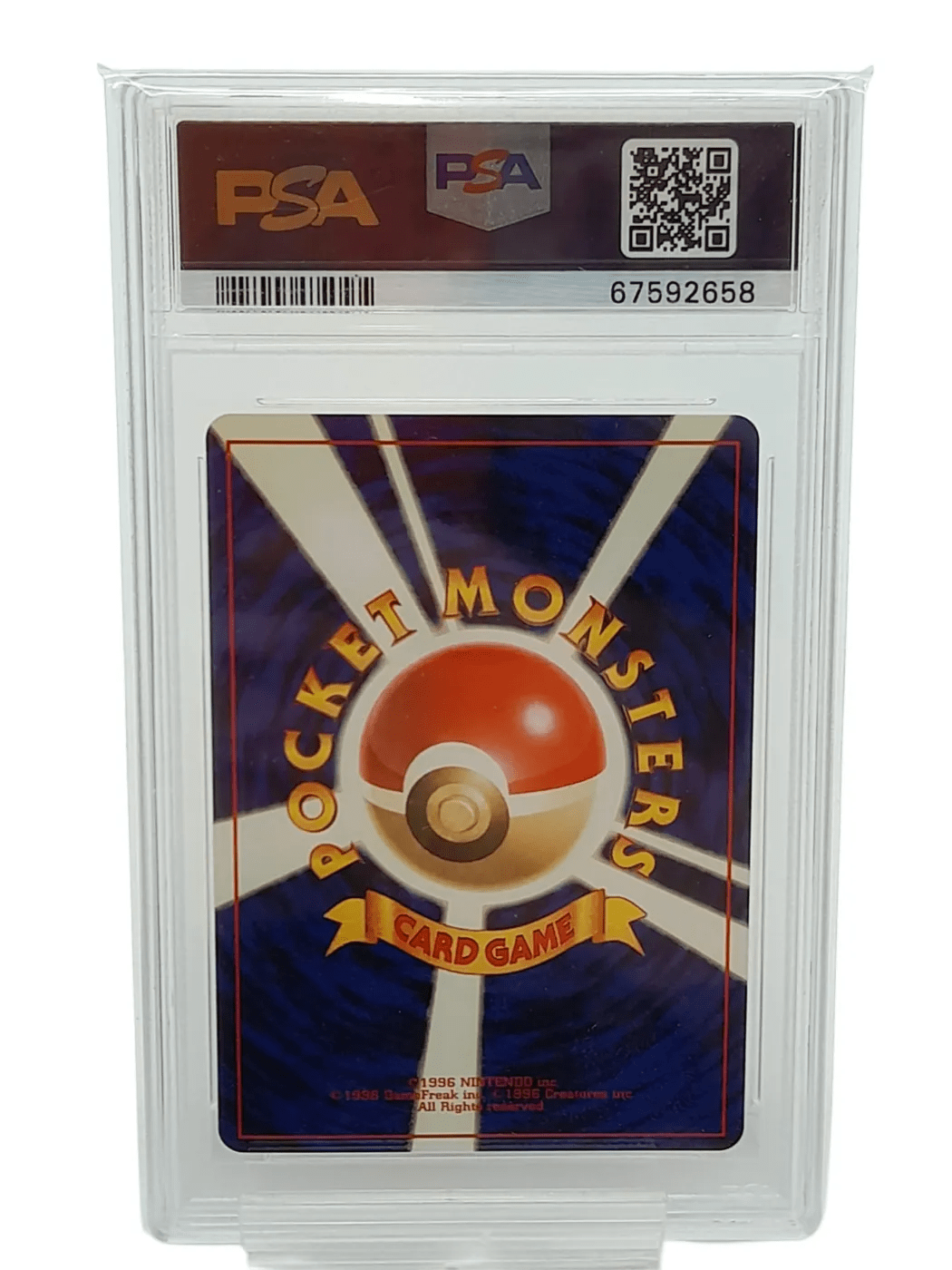 #6 BLAINES CHARIZARD PSA TRADING CARD