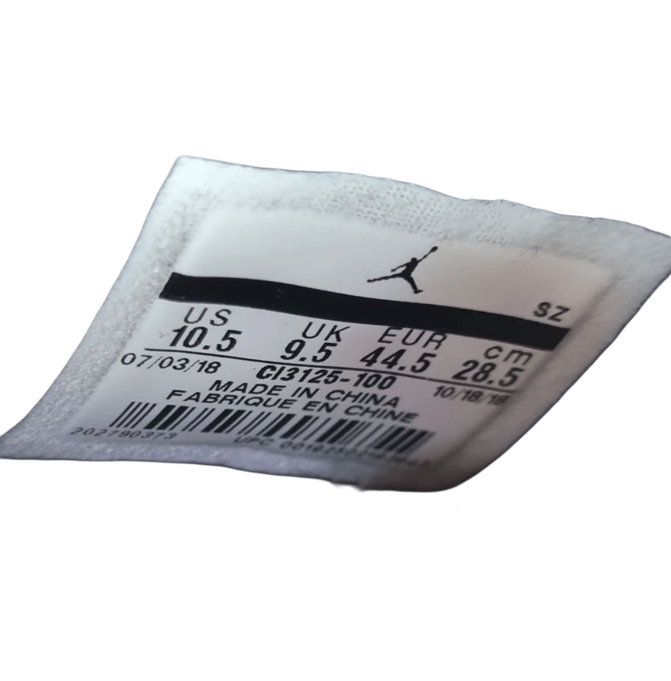 Air Jordans 6 Retro LTR ‘Flint’ – Size US 10.5